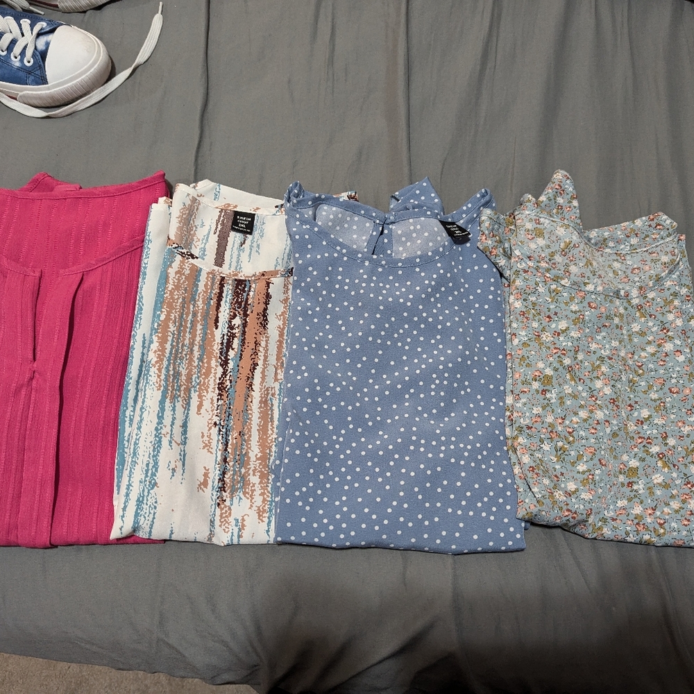 Lot of 4 Shein Blouses